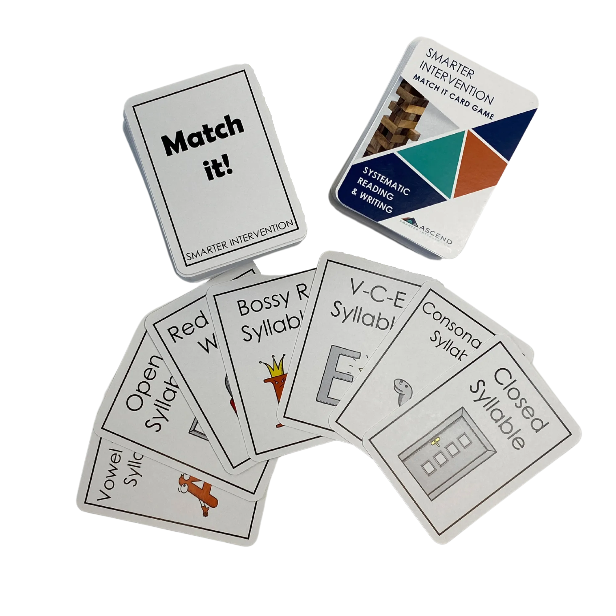 Match It! Syllable Type Game Card Deck