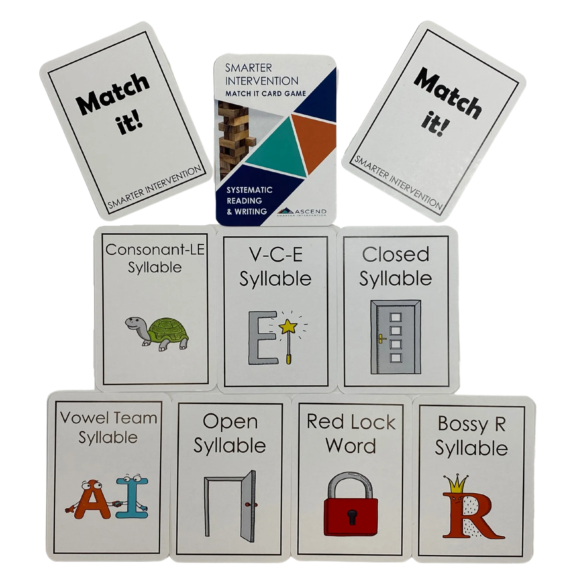 Match It! Syllable Type Game Card Deck