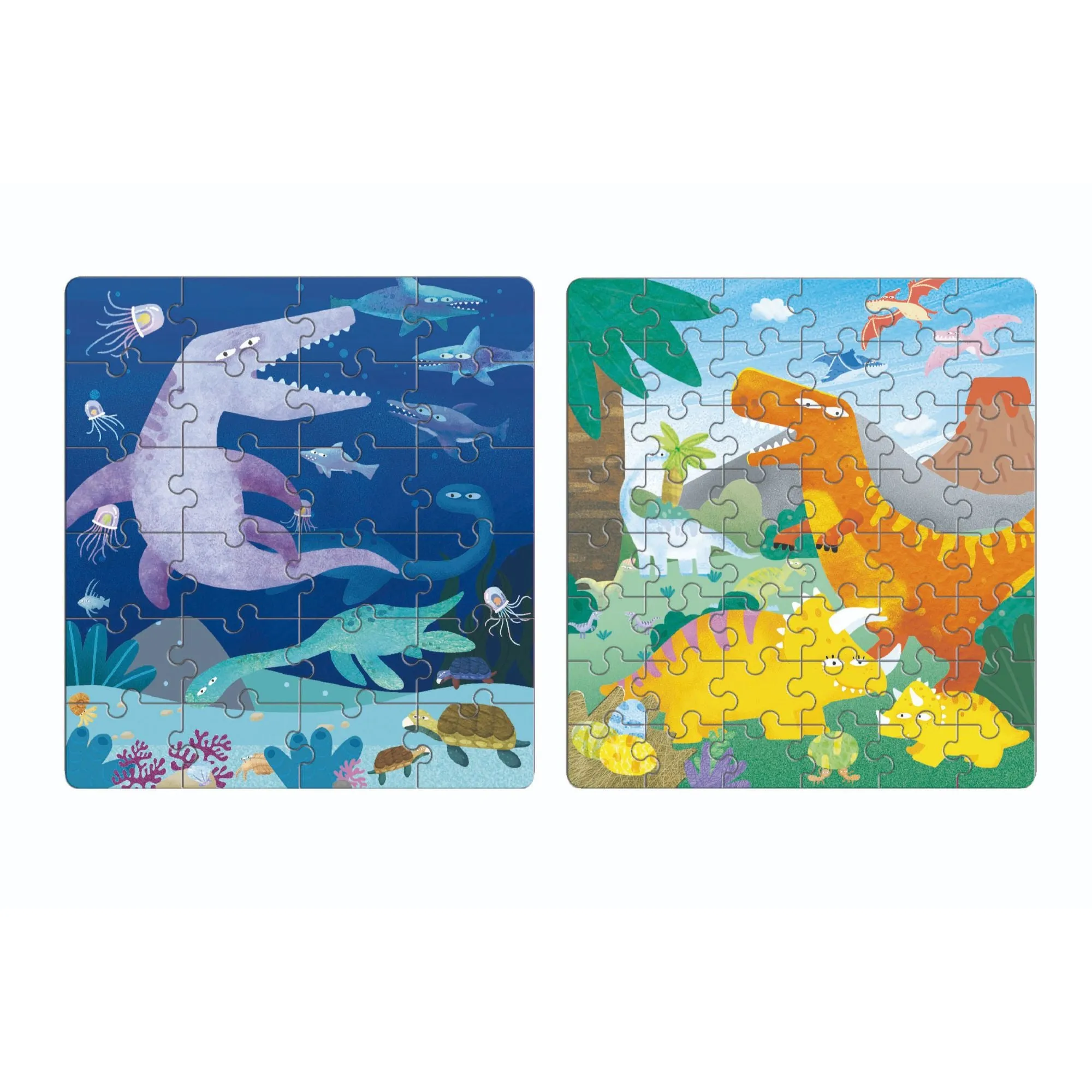 MierEdu 2-In-1 Magnetic Puzzles - Dino