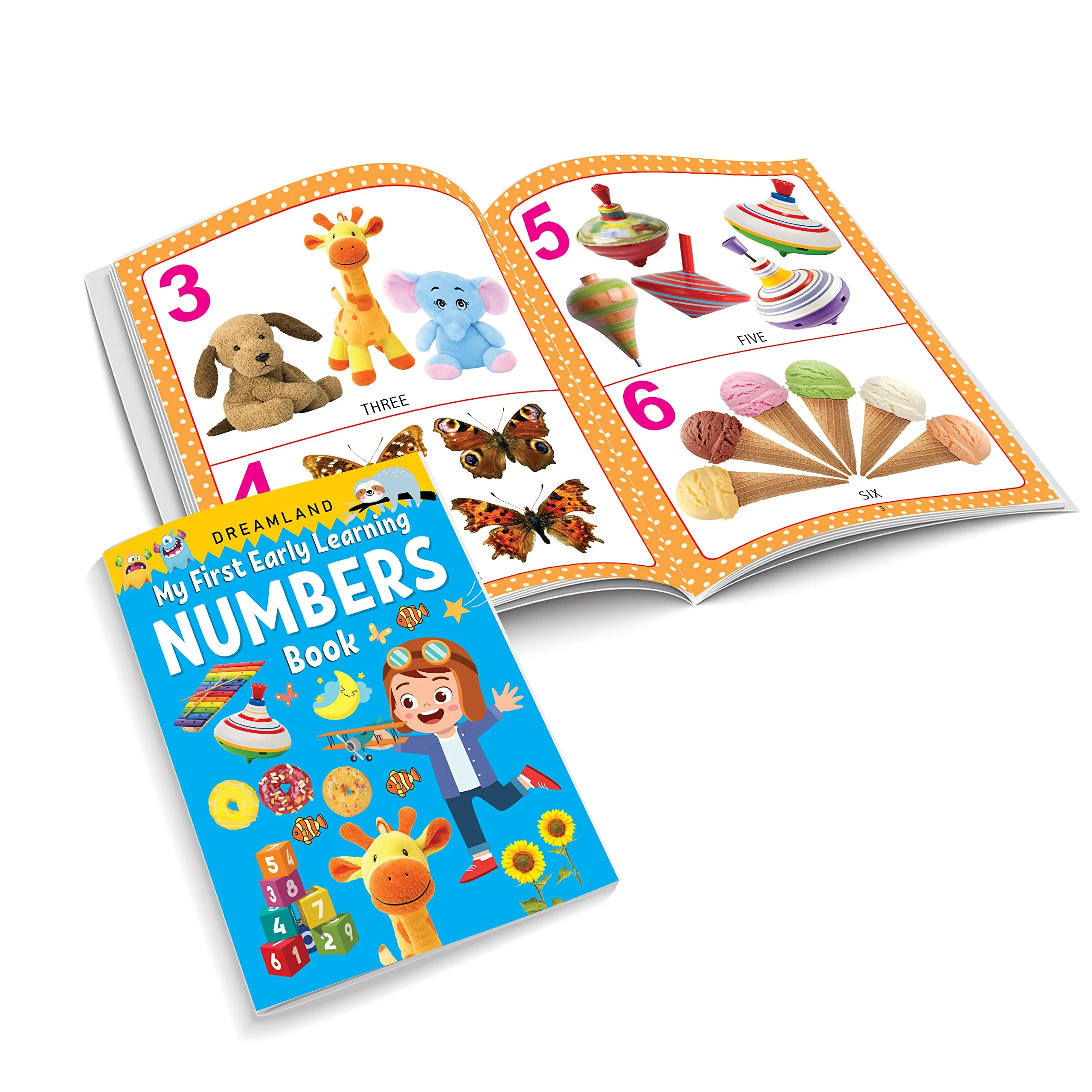 My First Early Learning - Pack of 10 Books - Alphabet, Numbers, Animals, Birds, Fruit and Vegetables, Vehicles, Parts of the Body, Colours and Shapes, Pattern Writing, Activity