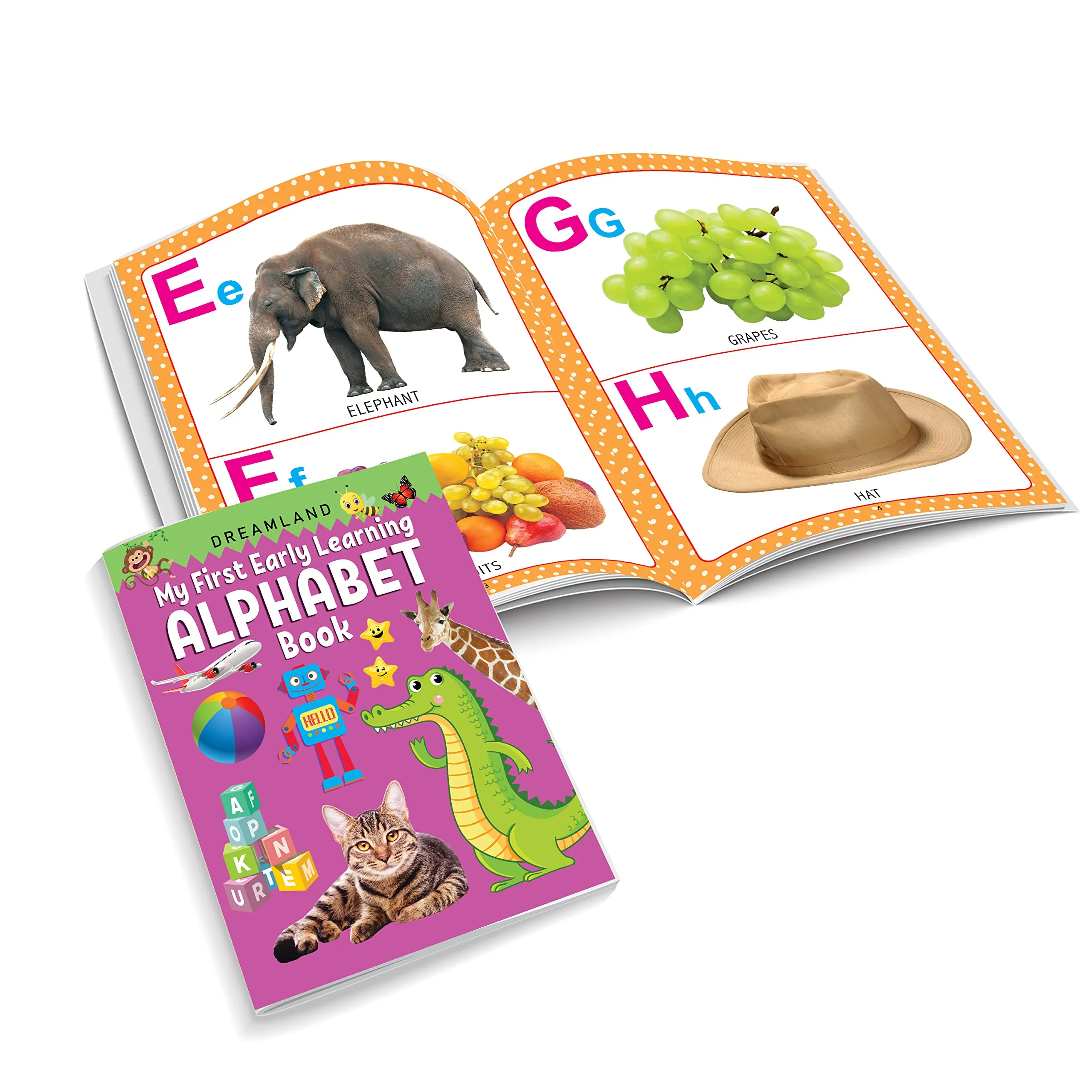 My First Early Learning - Pack of 10 Books - Alphabet, Numbers, Animals, Birds, Fruit and Vegetables, Vehicles, Parts of the Body, Colours and Shapes, Pattern Writing, Activity