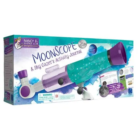 Nancy B’s Science Club® MoonScope™ & Sky Gazer's Activity Journal