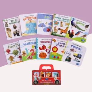 Navneet Fun to Learn Tiny Board Book Collection ( Pack of 10 )