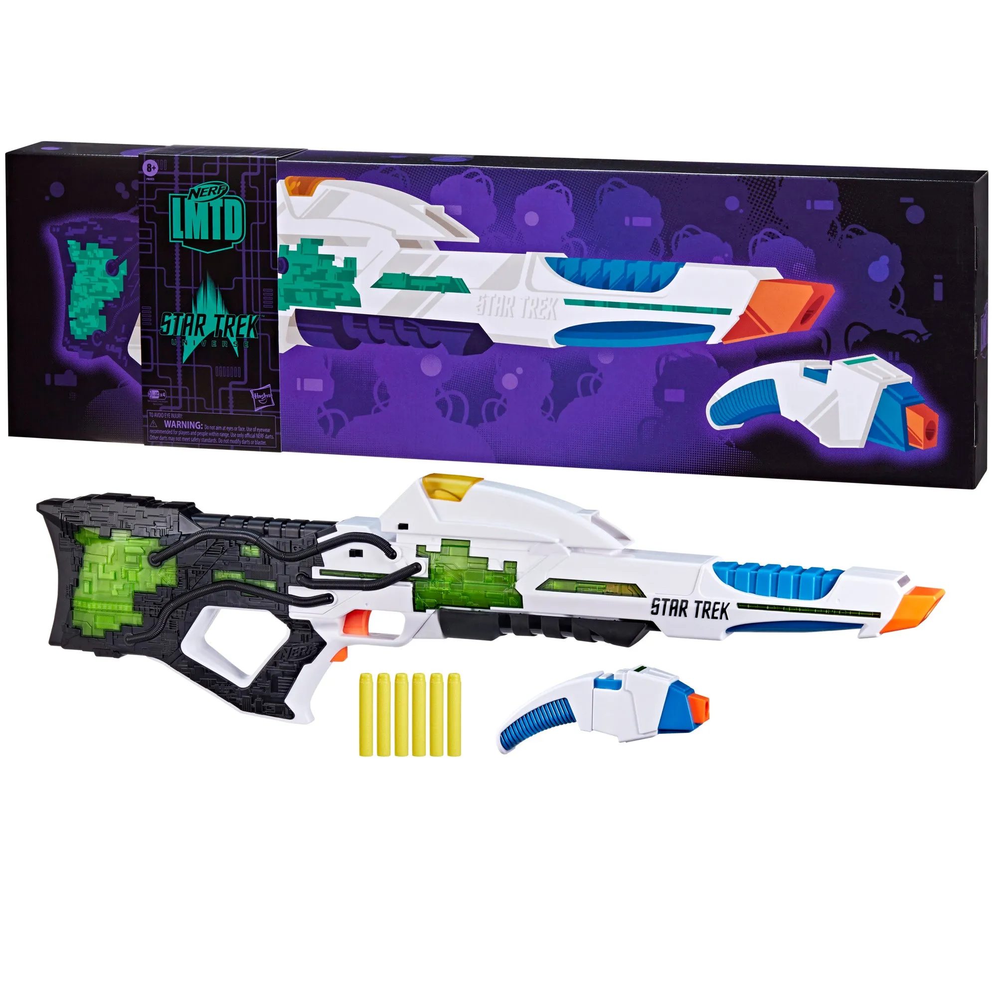 Nerf LMTD Star Trek Starfleet Type 3 and Type 2 Phaser Blasters - Presale