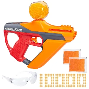 Nerf Pro Gelfire Uproar Full Auto Blaster, 150 FPS, 10,000 Gelfire Rounds, 400 Round Hopper, Eyewear, Ages 14 