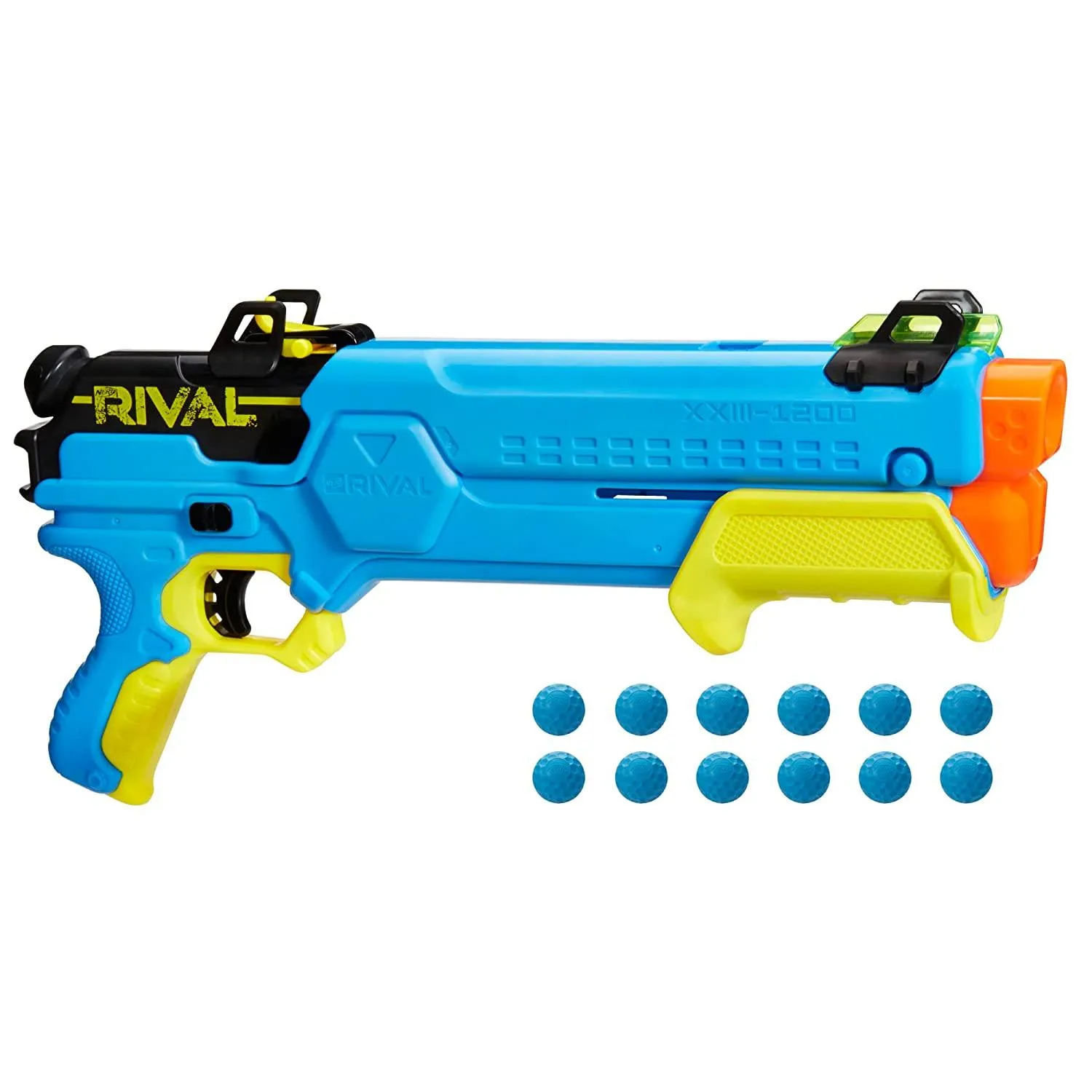 Nerf Rival Forerunner XXIII-1200 Blaster, 12 Round Capacity, 12 Nerf Rival Accu-Rounds, Most Accurate Nerf Rival System, Adjustable Sight