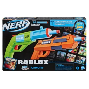 NERF Roblox Jailbreak Armory Dart Blaster 2 Pack