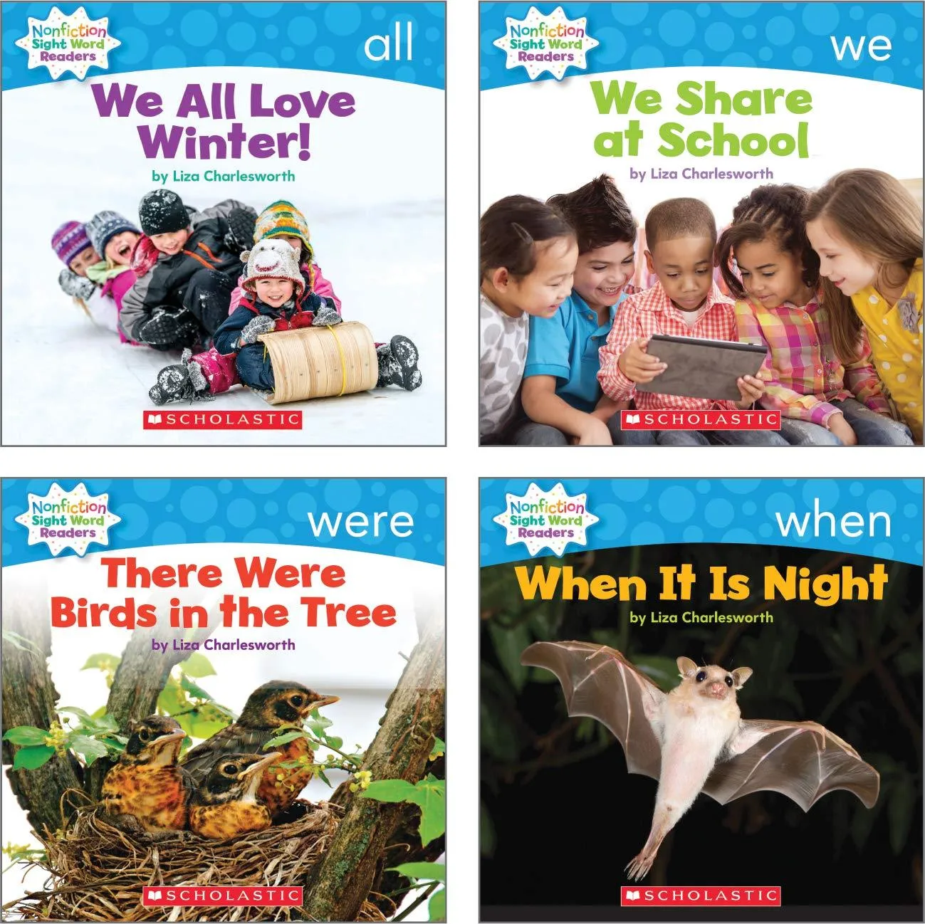 Nonfiction Sight Word Readers - Guided Reading Level B (Parent Pack) - Teaches 25 key Sight Words to Help Your Child Soar as a Reader!