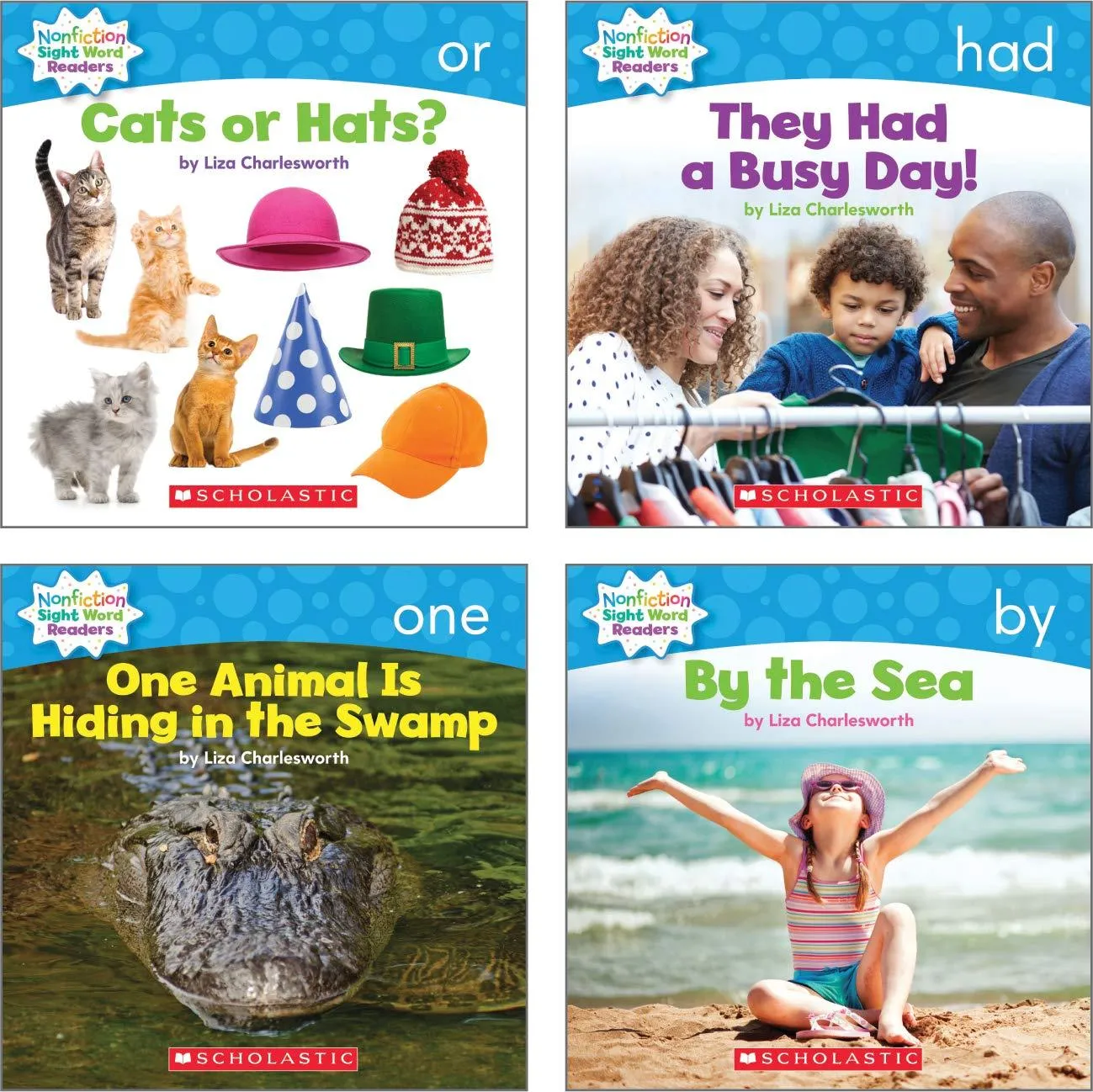 Nonfiction Sight Word Readers - Guided Reading Level B (Parent Pack) - Teaches 25 key Sight Words to Help Your Child Soar as a Reader!