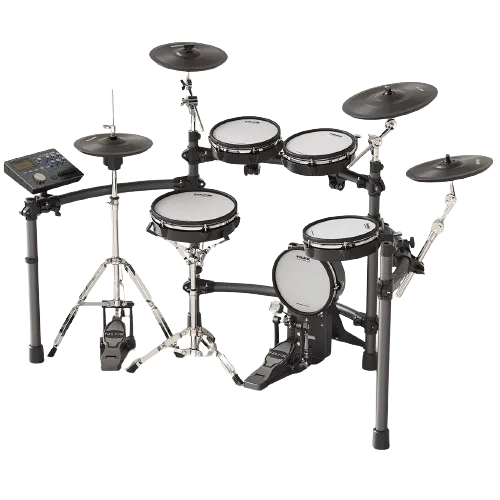 NuX DM-8 9-Piece Professional Digital Electronic Drum Set with Mesh Head