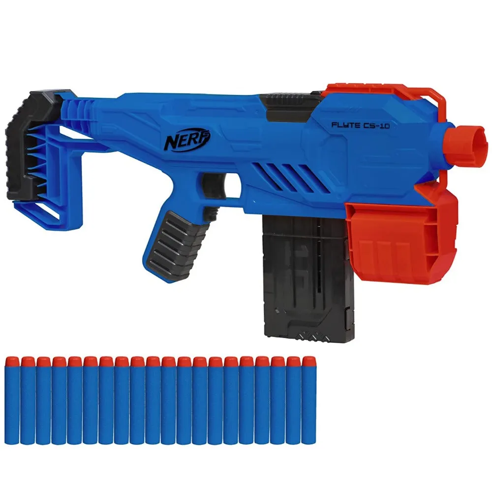 Original Nerf Alpha Strike Flyte CS-10 Dart Blaster with 20 Darts by Hasbro