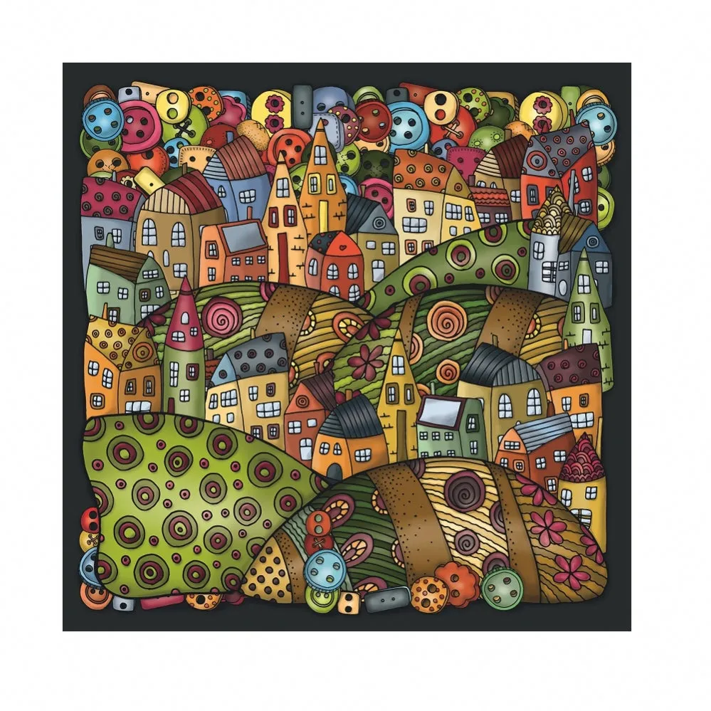 Palapeli Puzzle - Mountain Village