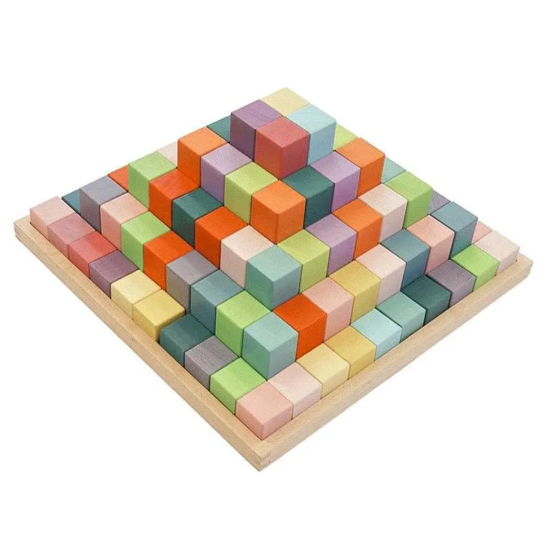 Pastel Large Stepped Block Set