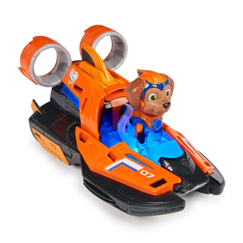 PAW Patrol The Mighty Movie Theme Vehicle Zuma Mighty Movie Hovercraft