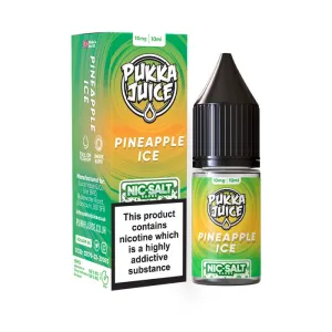 Pineapple Ice 10ml Nic Salt E-Liquid by Pukka Juice