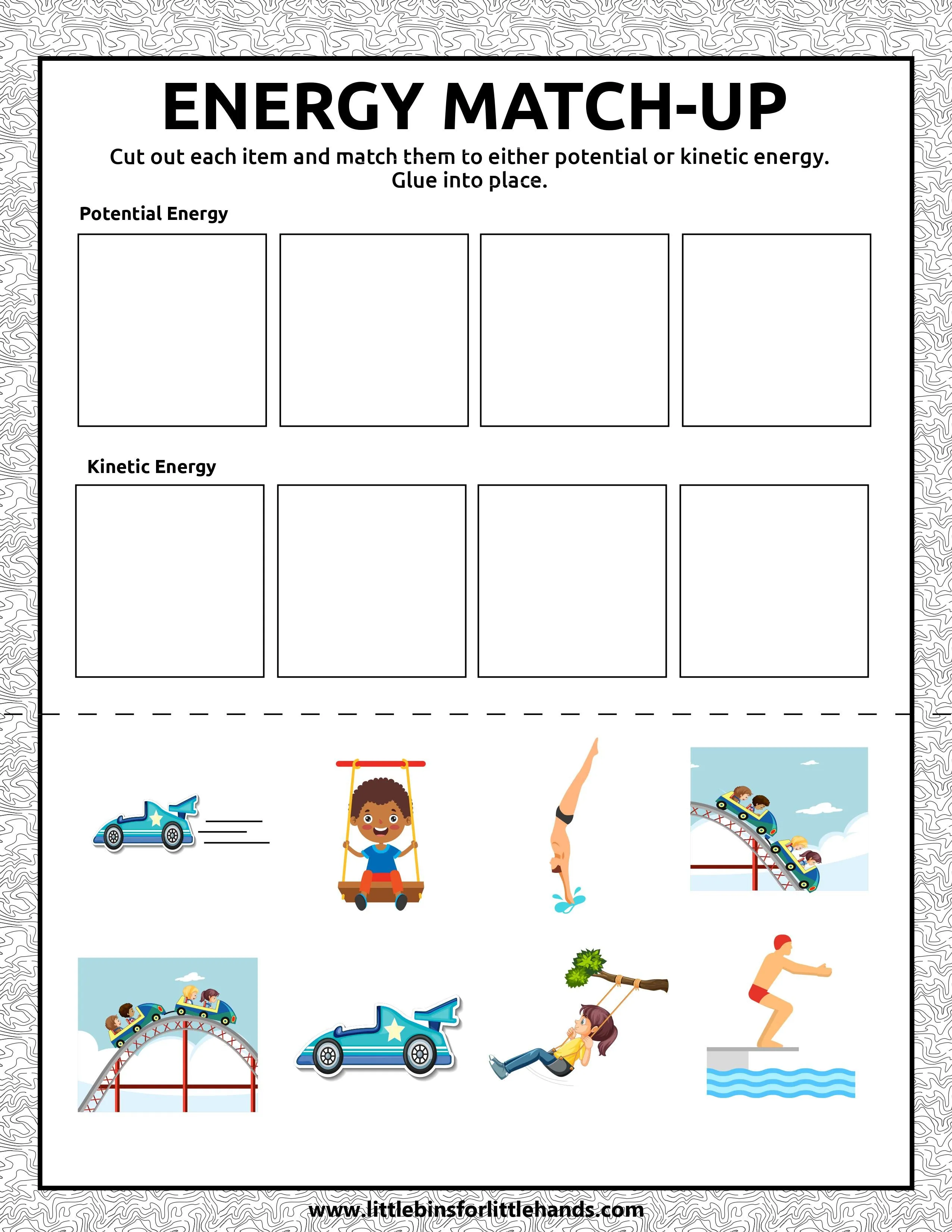 Potential and Kinetic Energy Project Pack