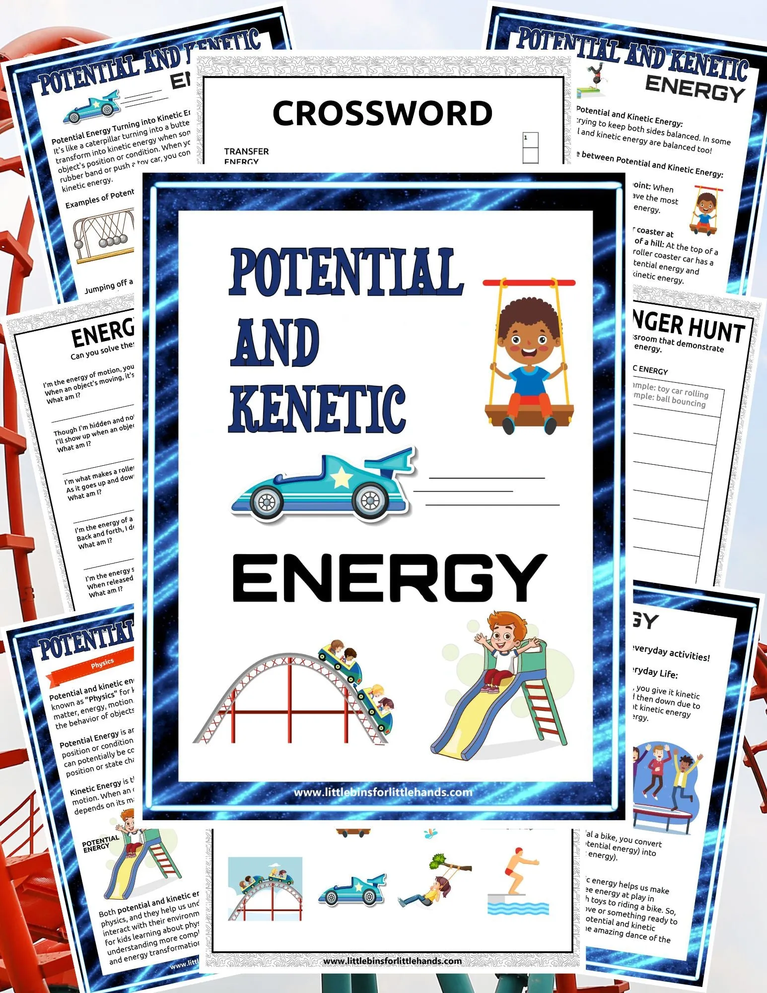 Potential and Kinetic Energy Project Pack