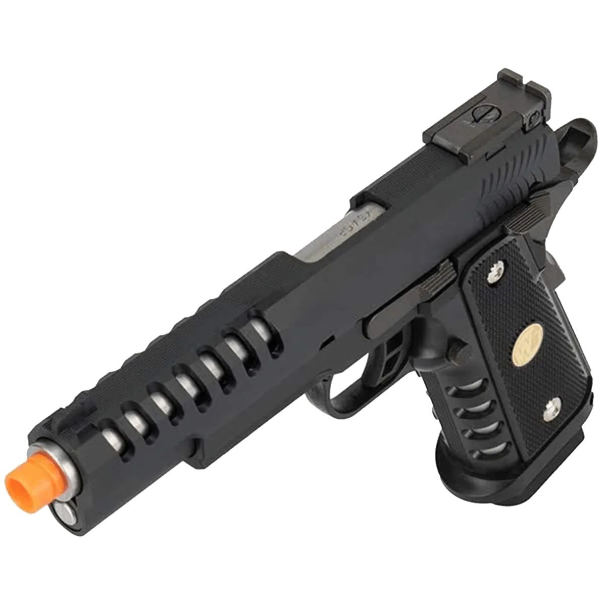 "Skeletor" We Tech Full Metal Hyper Speed Hi-Capa Gas Blowback Gel Blaster - Black