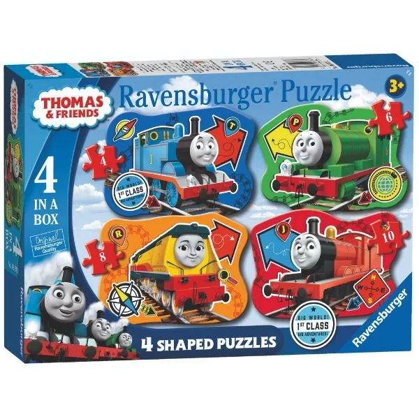 Ravensburger TTTE Shaped Puzzles 4 6 8 10pc