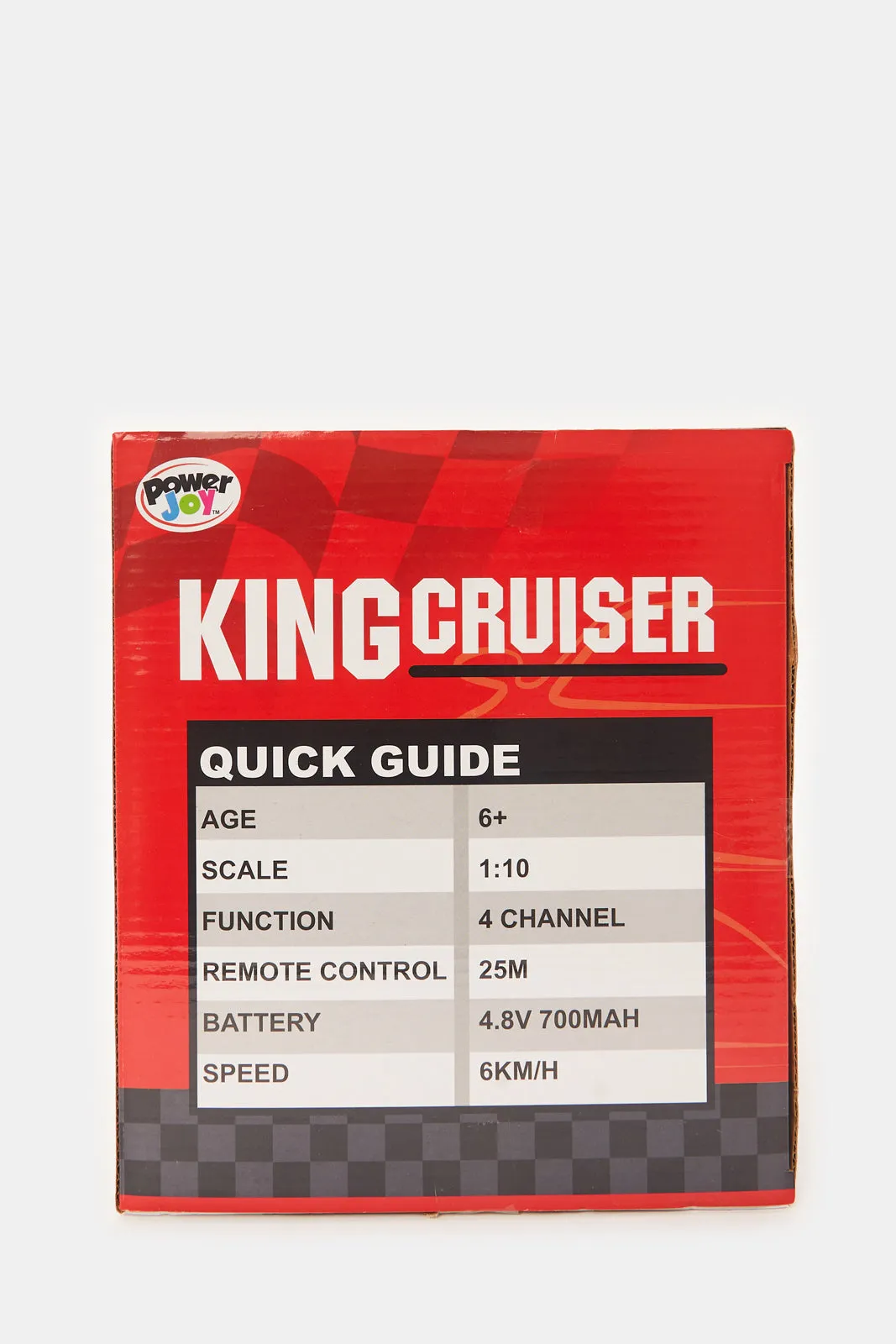 Red And Black King Cruiser Toy