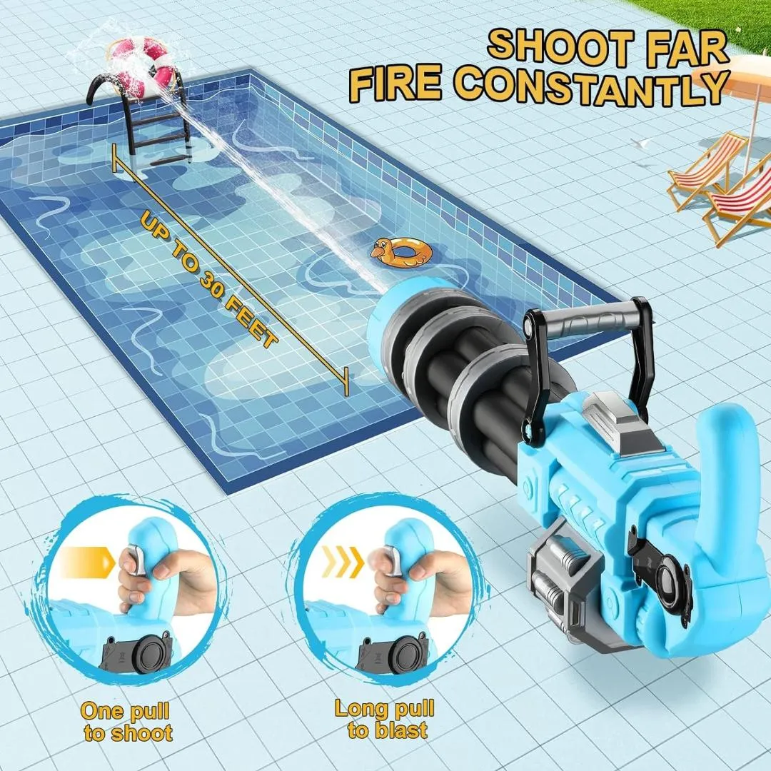 Sam Toys Gatling Electric Water Gun