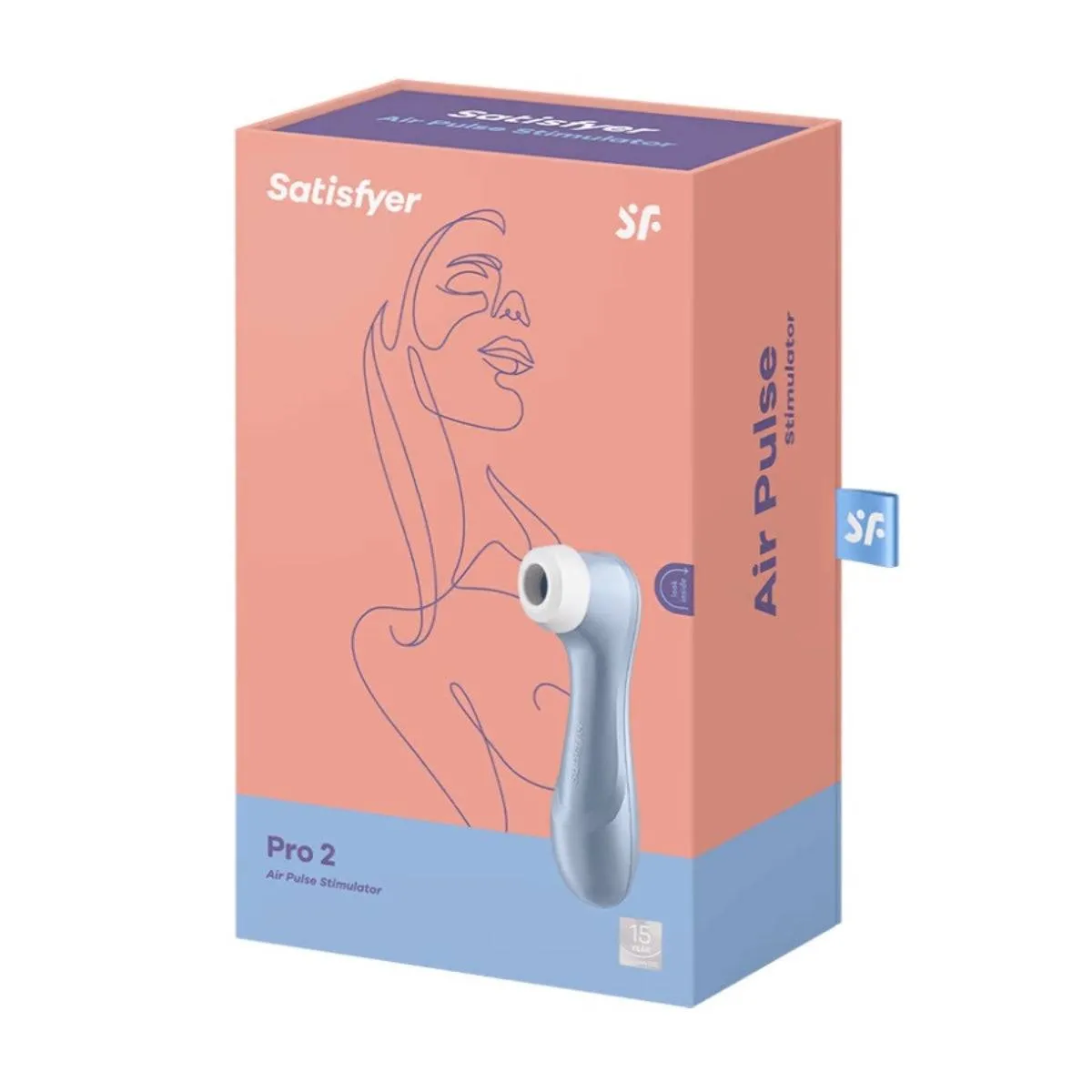 Satisfyer Pro 2 Air Pulse Stimulator Blue