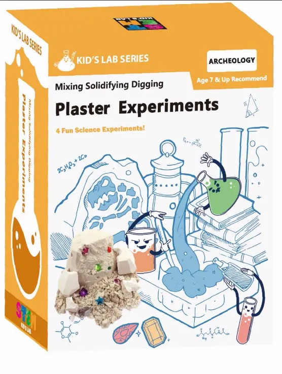 STEM Smart Lab  Toys Kit  - Plaster Experiments