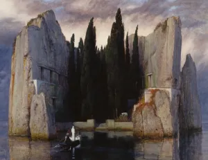 The Isle Of The Dead by Arnold Böcklin (510 Pieces) Heirloom Wooden Jigsaw Puzzle