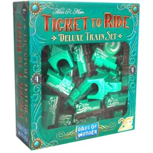 Ticket to Ride: 20th Anniversary Edition Deluxe Train Sets (The Green Caboose)