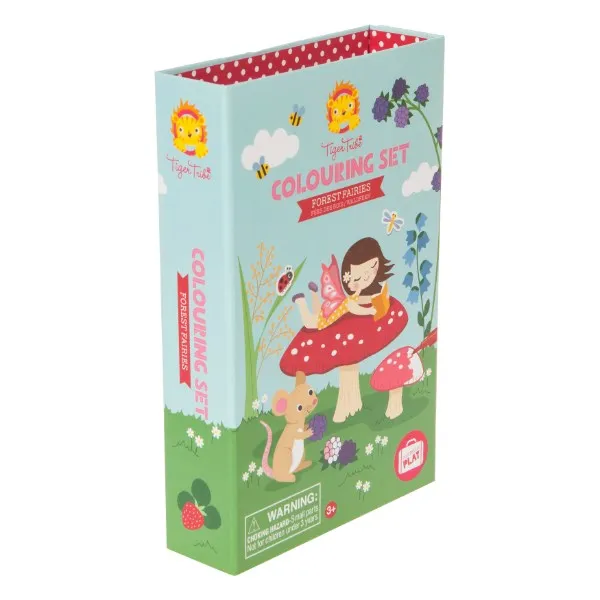 Tiger Tribe TT6-0215 Colouring Set - Forest Fairies