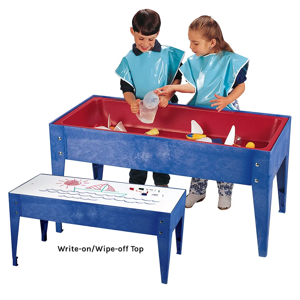 Toddler Sand & Water Table for Indoor and Outdoor Learning Environments