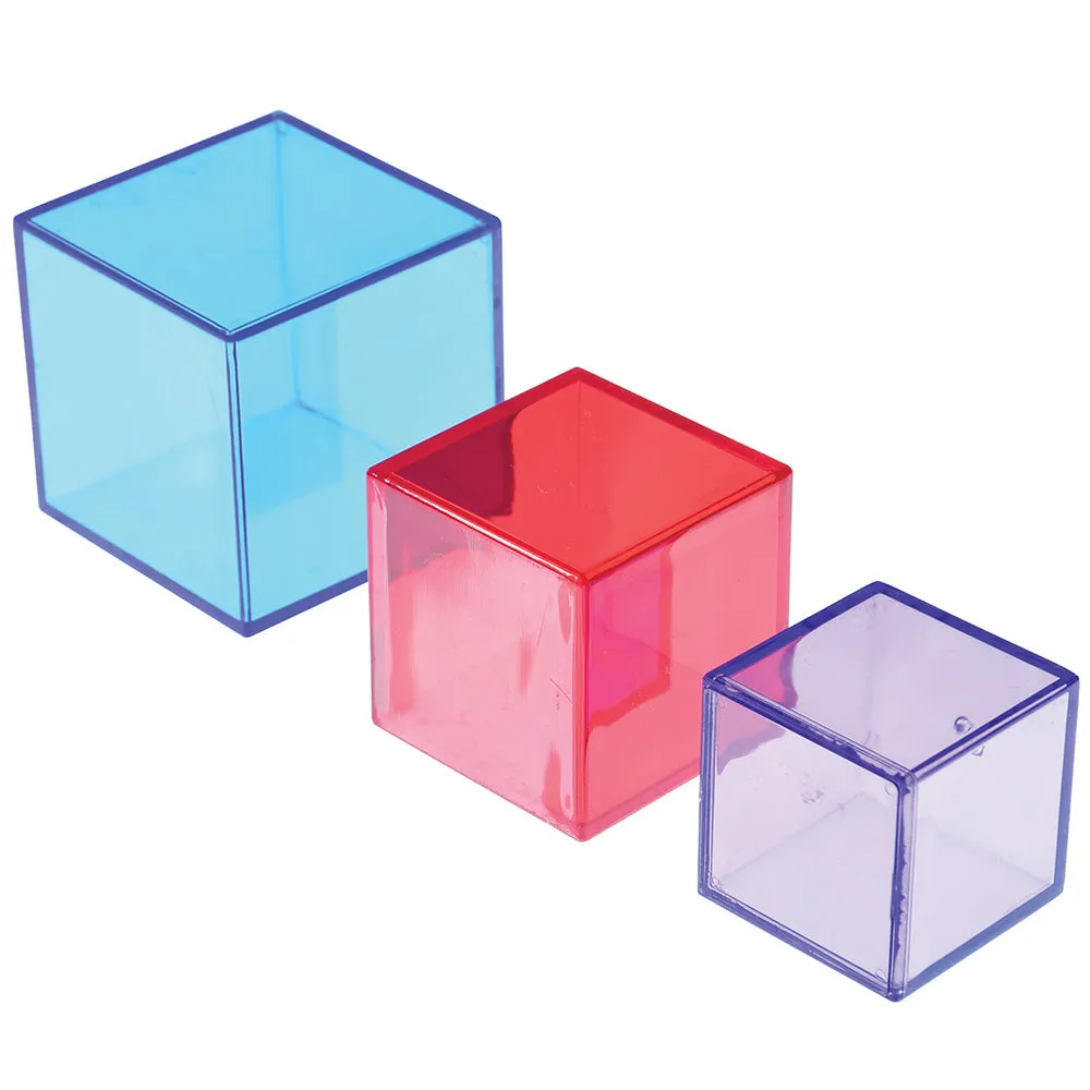 Translucent Cube Blocks 54 pc. Set