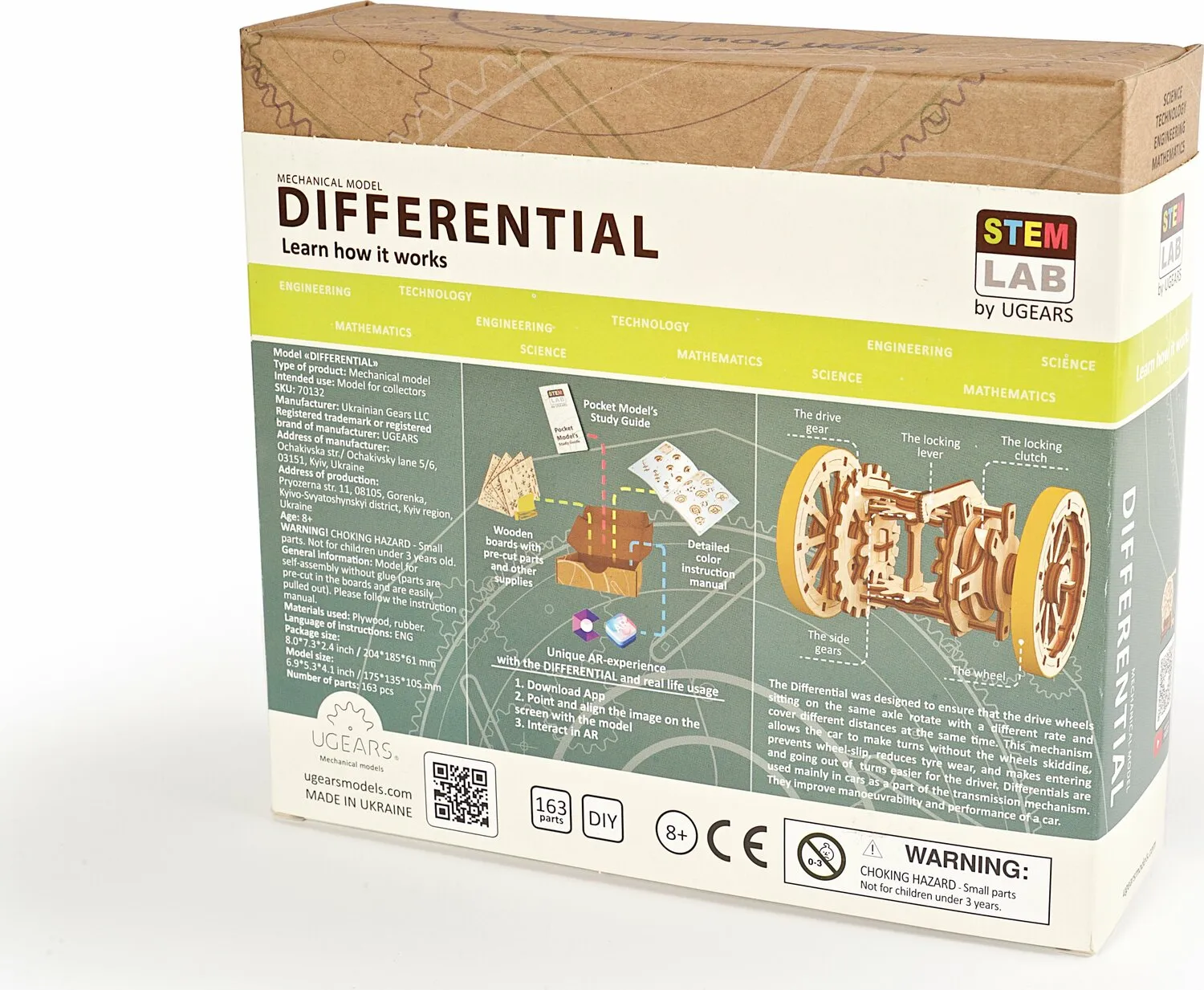 UGears STEM LAB Differential