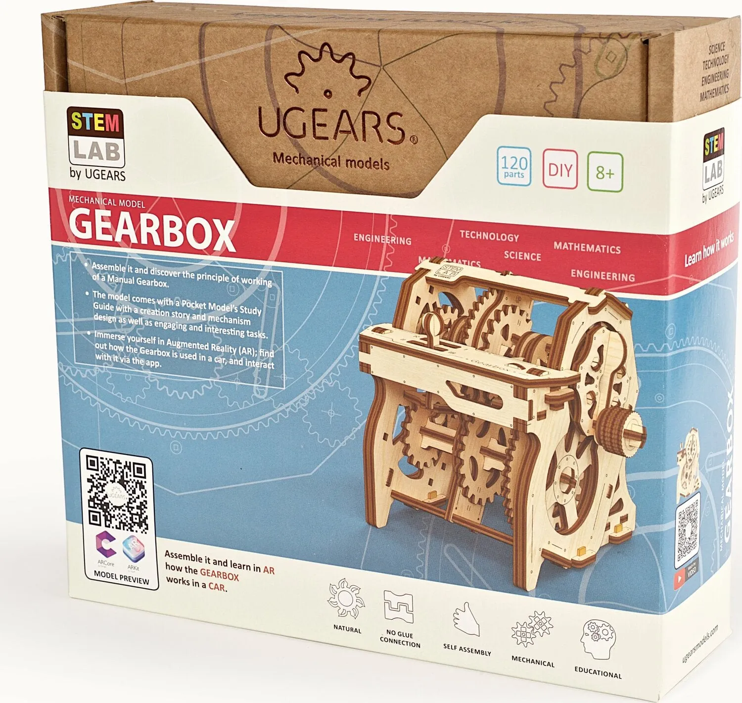 UGears STEM LAB Gearbox