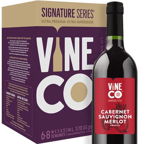 VineCo - Signature Series Cabernet Sauvignon Merlot (France) - Wine Making Kit