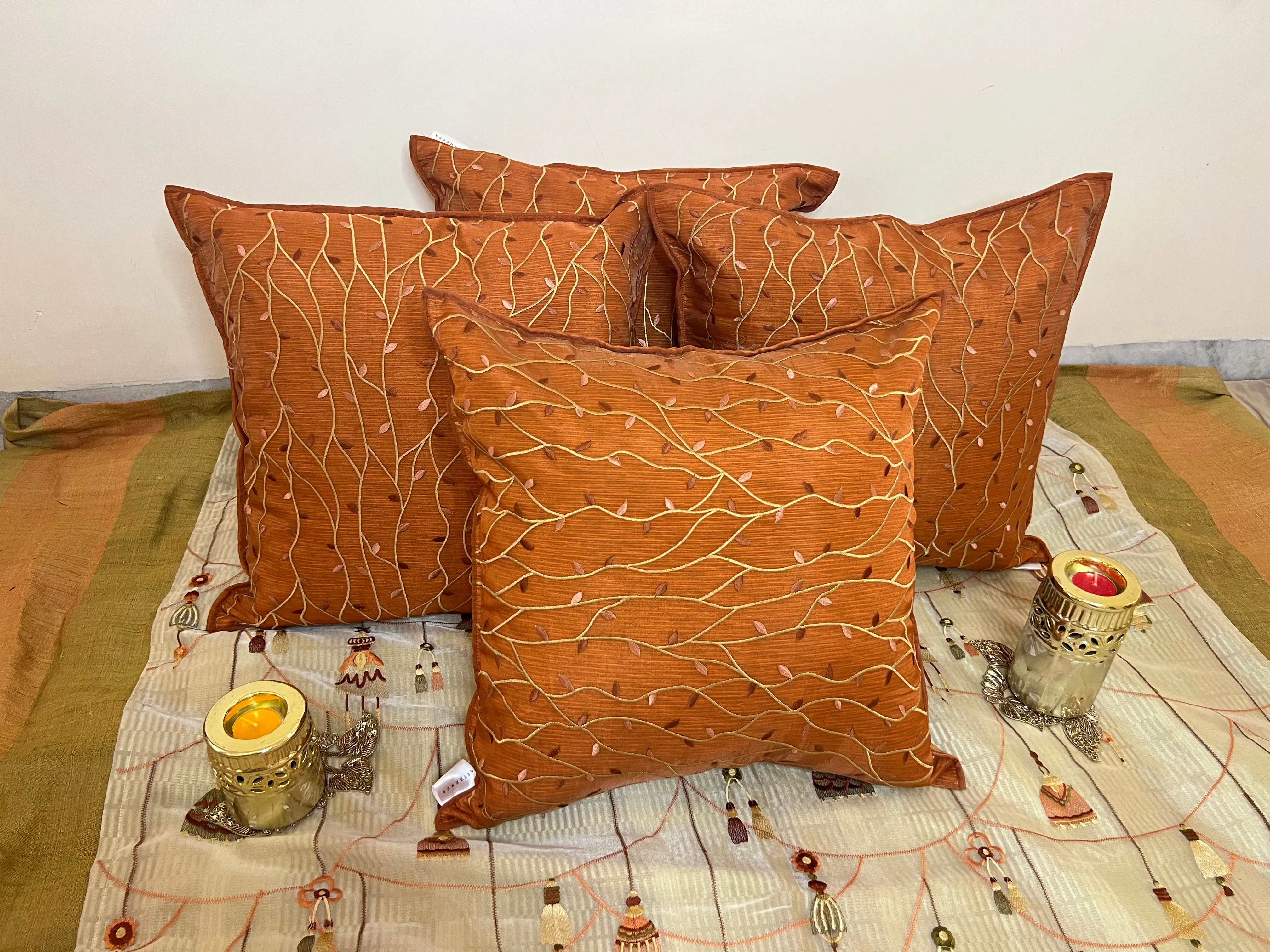 Vivid Vine Cushion Cover Sets