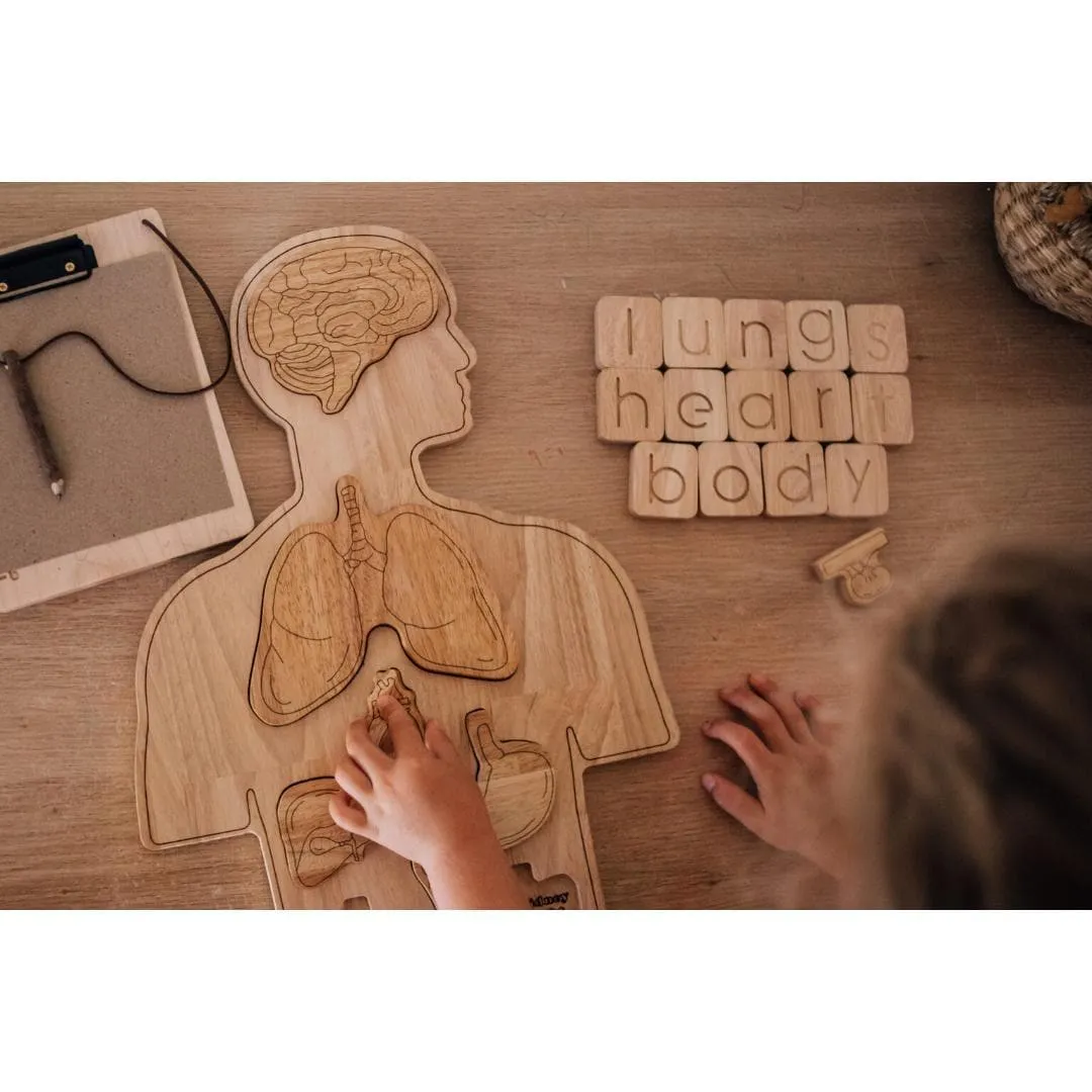 Wooden Anatomy Puzzle