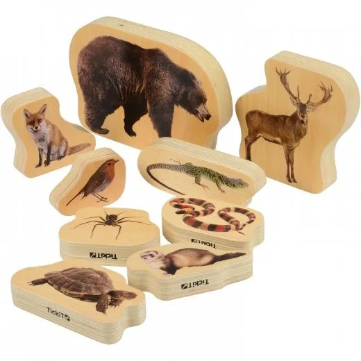 Wooden Forest Animals