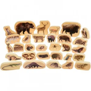 Wooden Forest Animals