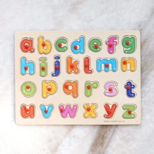 Wooden Small Alphabet a-z Learning Board