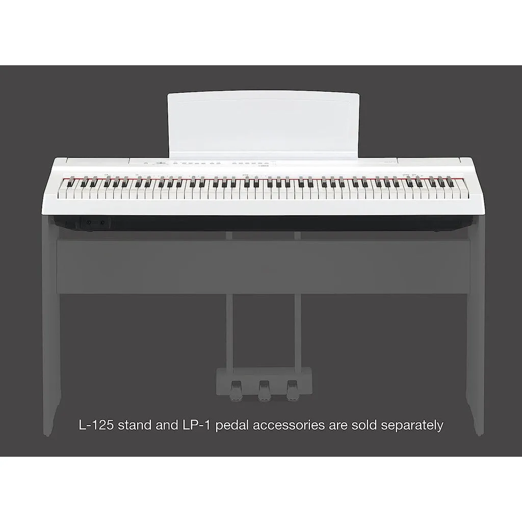 Yamaha P-125A 88-key Weighted Action Digital Piano